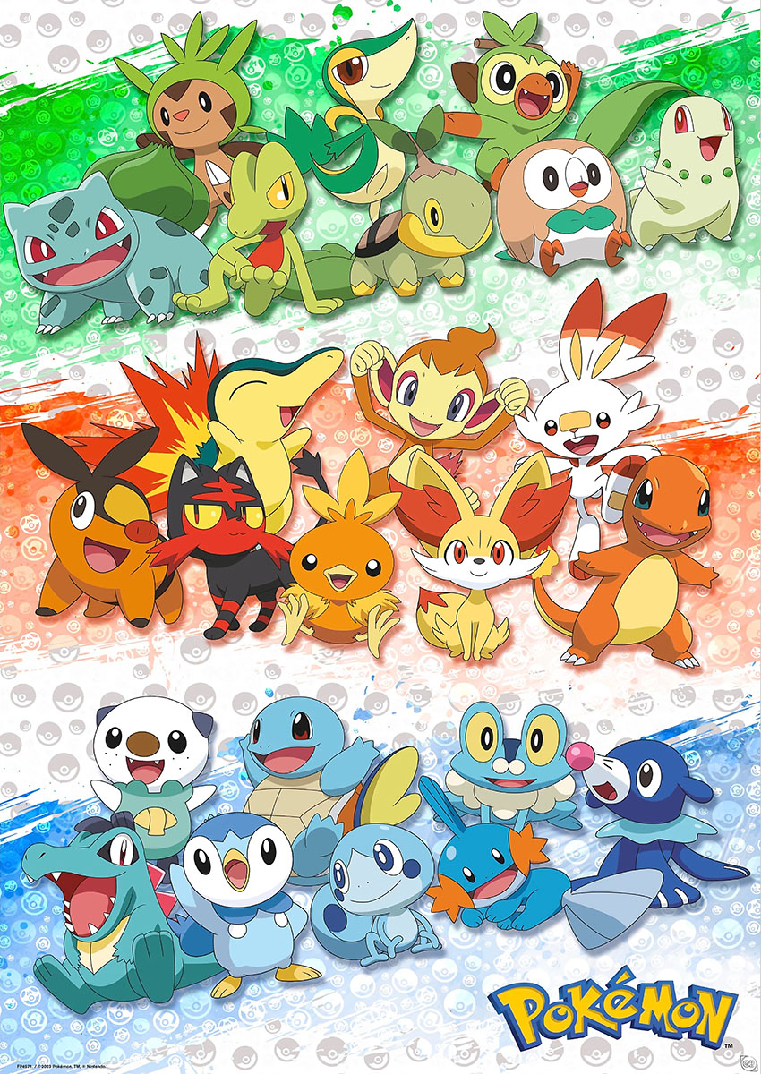 Pokémon Style Artwork Canvas Print & Poster Wall Art - AI PRINT LAB